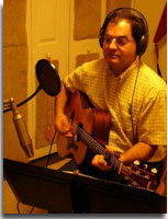 Al Working on CD - Take the Road Less Traveled