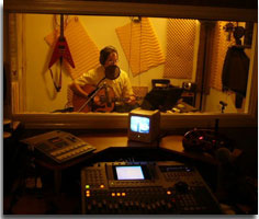 Al Working on CD - Take the Road Less Traveled